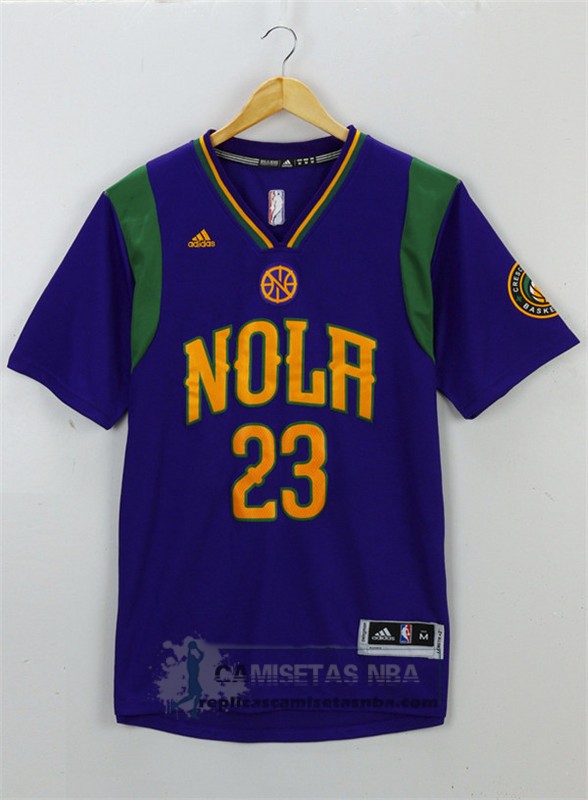 Camiseta Manga Corta Pelicans Davis Purpura